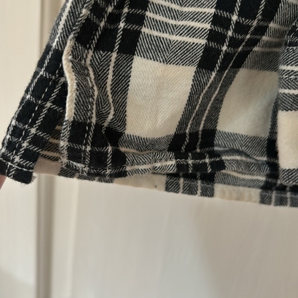 Duluth Trading Company Buffalo Check Black White Plaid Flannel Button Size XXL - Picture 4 of 9